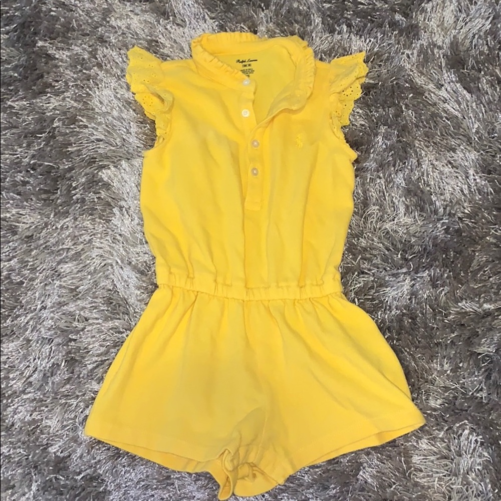 Polo by Ralph Lauren button up romper 🔆